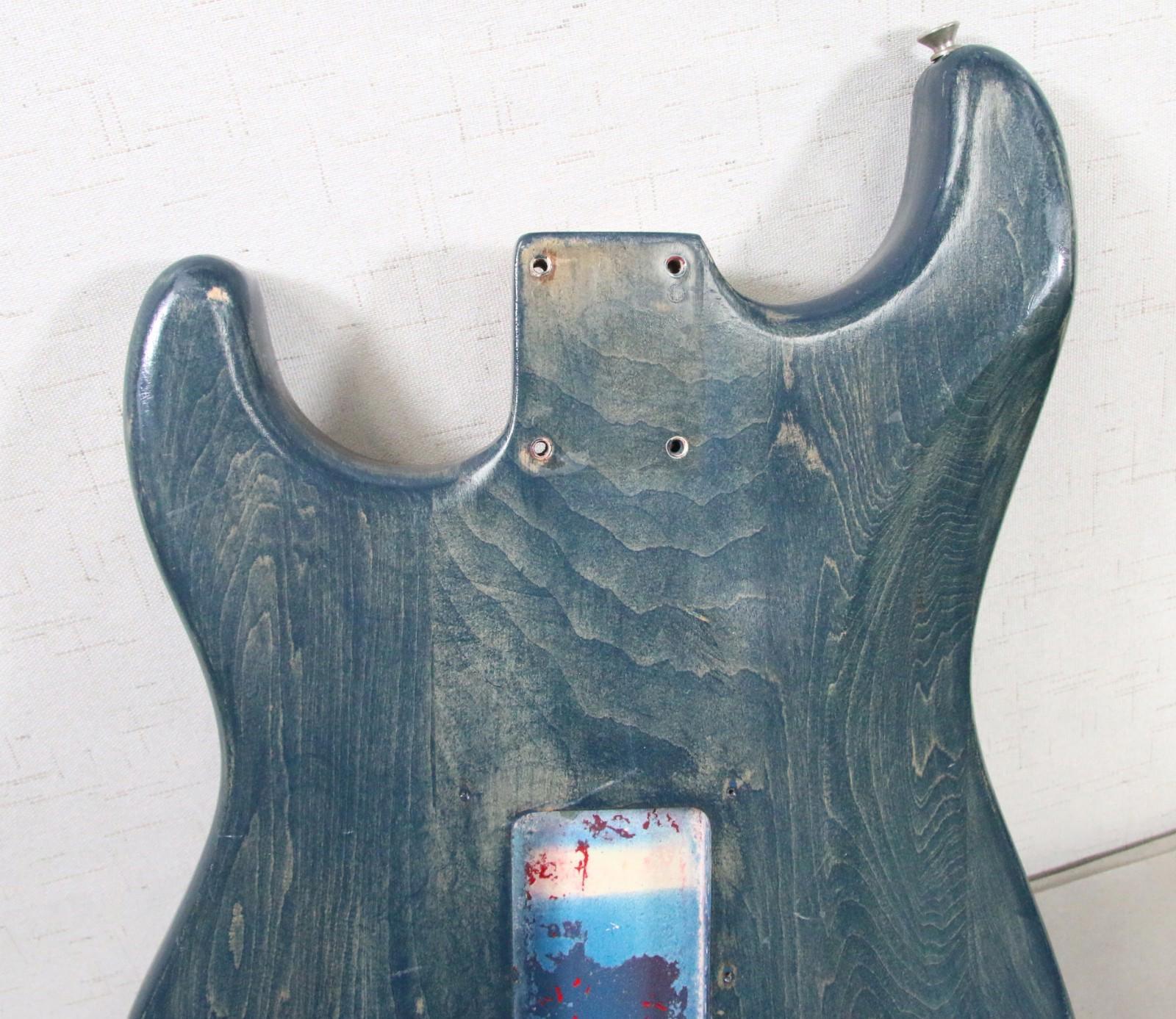 Fender Squier 80's SSS Routed Stratocaster Solid Wood Guitar Body READ DESCRIPT