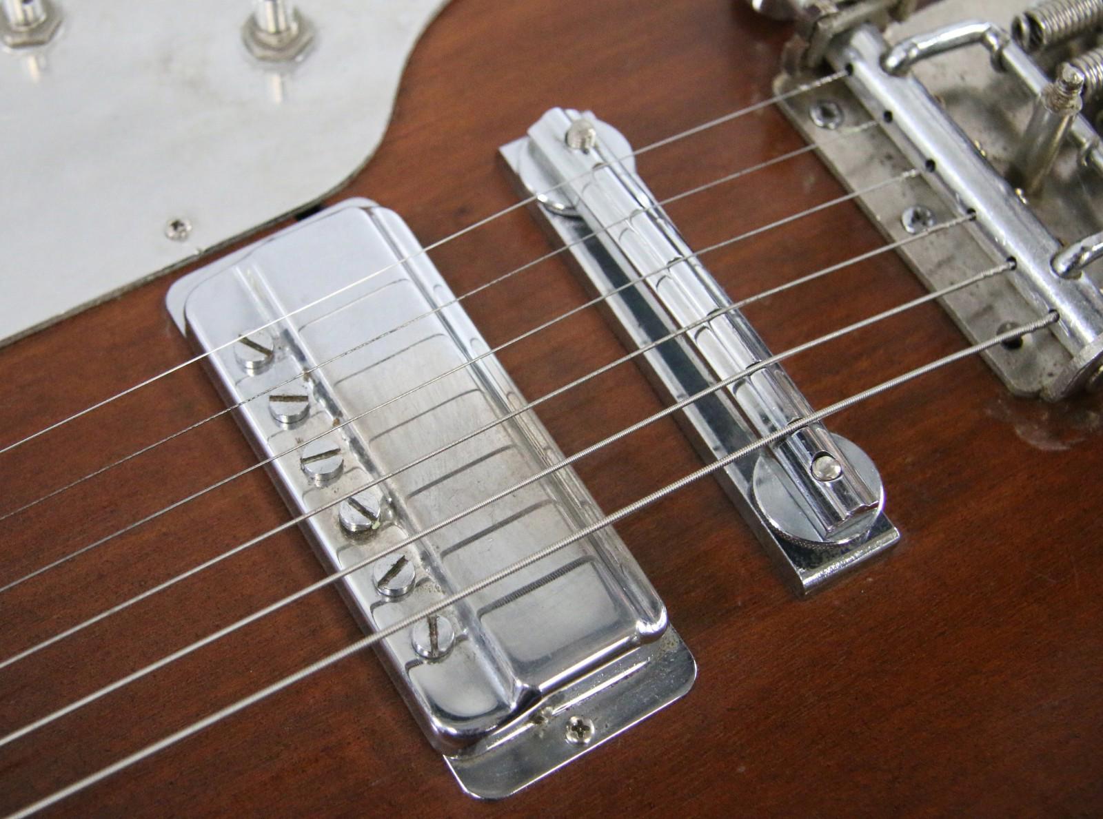 1960s Teisco WG-2L Electric Guitar Japan Sunburst (Needs Work) - Free Shipping