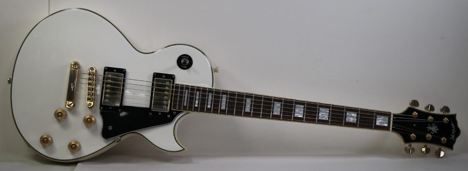 RARE Arbor Lawsuit Era Single Cut Electric Guitar (1980s, Vintage White) - NICE!