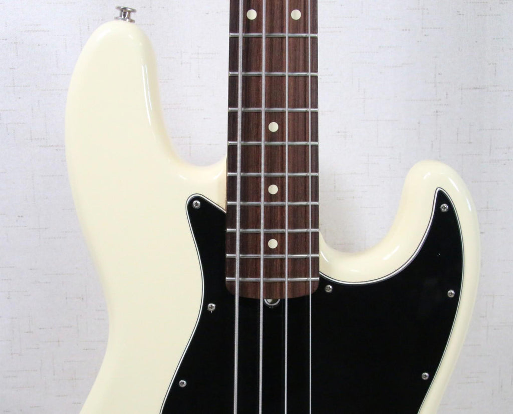 2012 Fender American Special Jazz Bass USA 4 String Olympic White w/ Hard Case