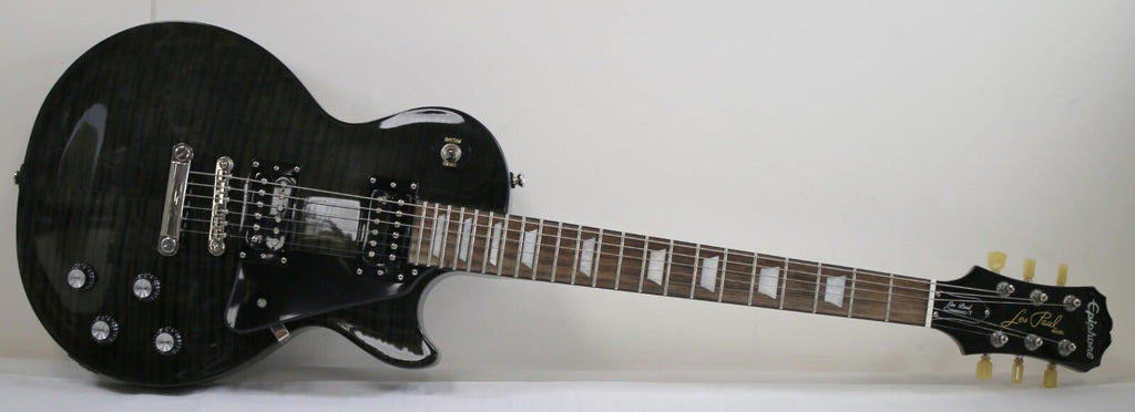 Epiphone Les Paul Classic-T Electric Guitar w/ Min-Etune Midnight Ebony 2014