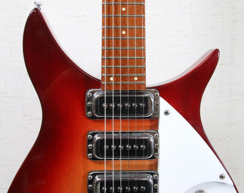 1989 Rickenbacker Model 350 FireGlo Semi Hollow Electric Guitar CLEAN! MUST SEE