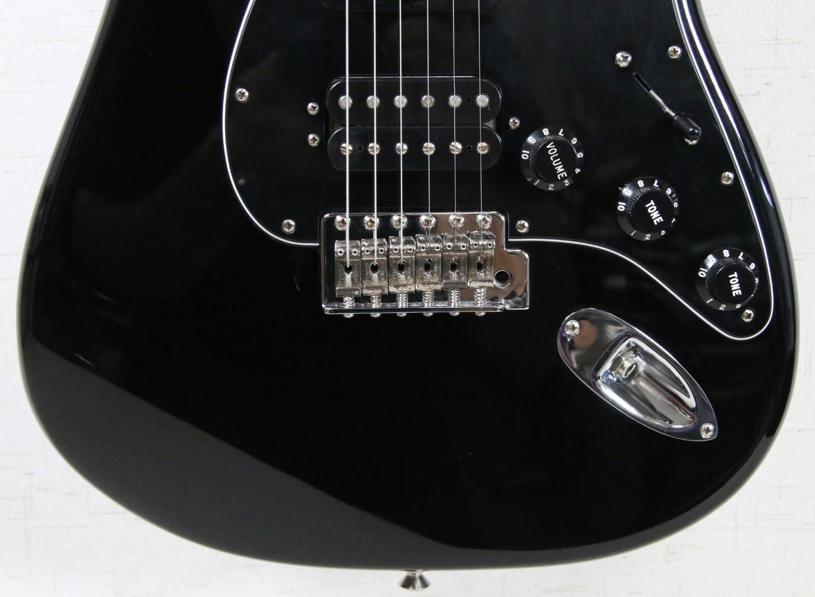 2015 Fender American Special Stratocaster HSS Black Maple 6 String Guitar USA