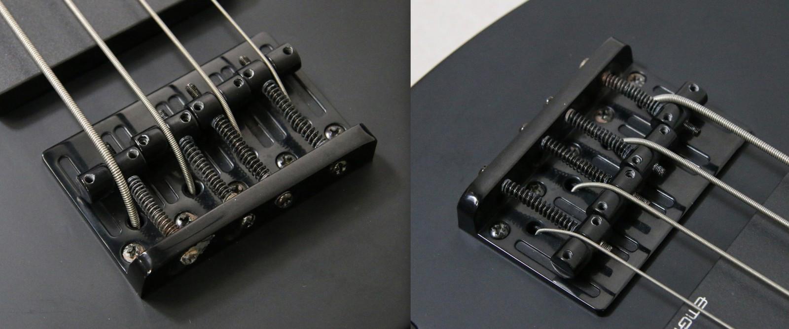 2010 Schecter Diamond Series Damien Solo-4 Satin Black Bat Inlays Electric Bass