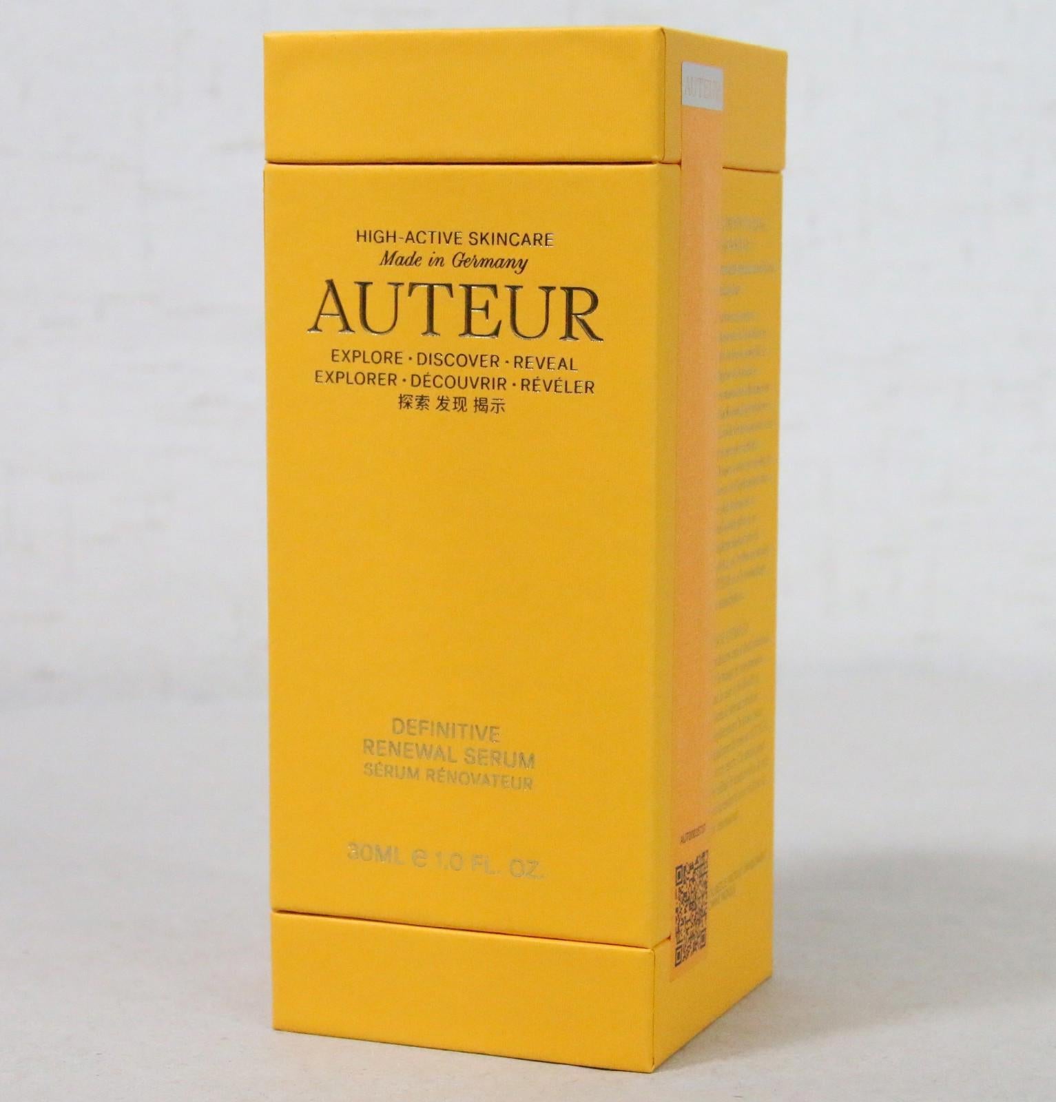 Definitive Renewal Serum 1.0 oz 30ML Germany BRAND NEW SEALED - Free Shipping!