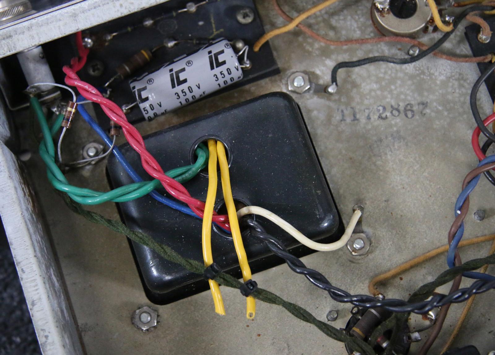 1967 Fender Bassman Black Face Panel Vintage Tube Amp Head AB165 USA WORKING