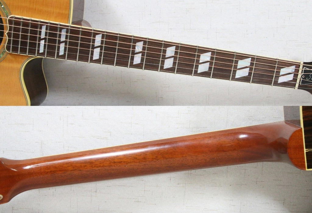 Gibson Songwriter Studio DLX EC 2012 Deluxe Electric Acoustic Guitar w/OHSC NICE