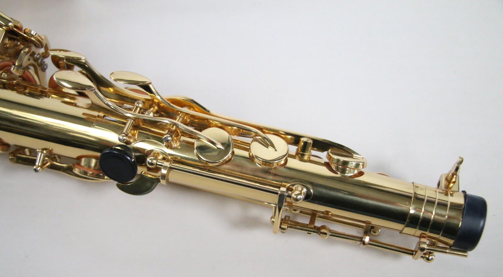 NEW Ravel Tenor Students Saxophone Brass Engraved Mother of Pearl w/Case + More