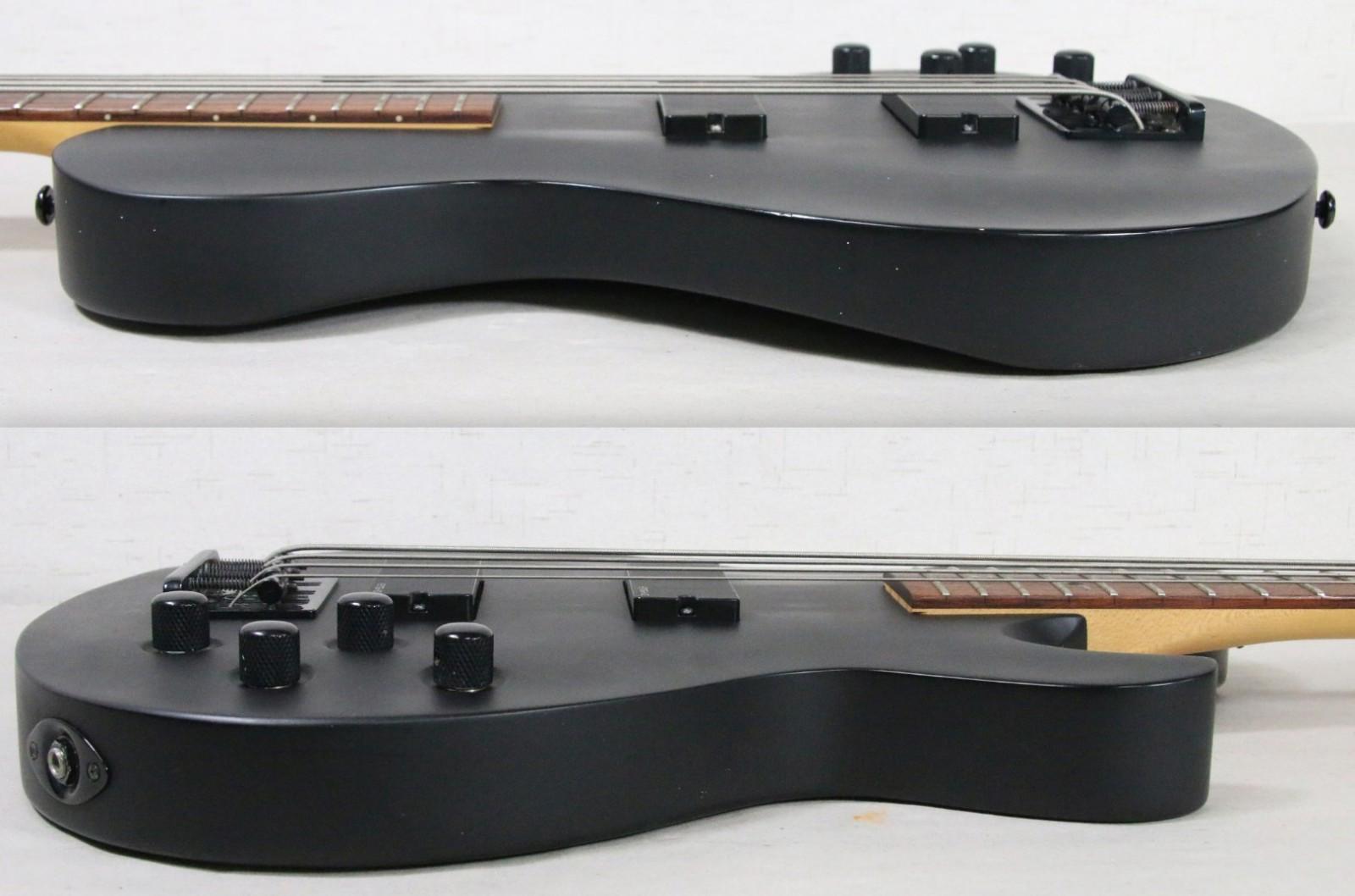 2010 Schecter Diamond Series Damien Solo-4 Satin Black Bat Inlays Electric Bass