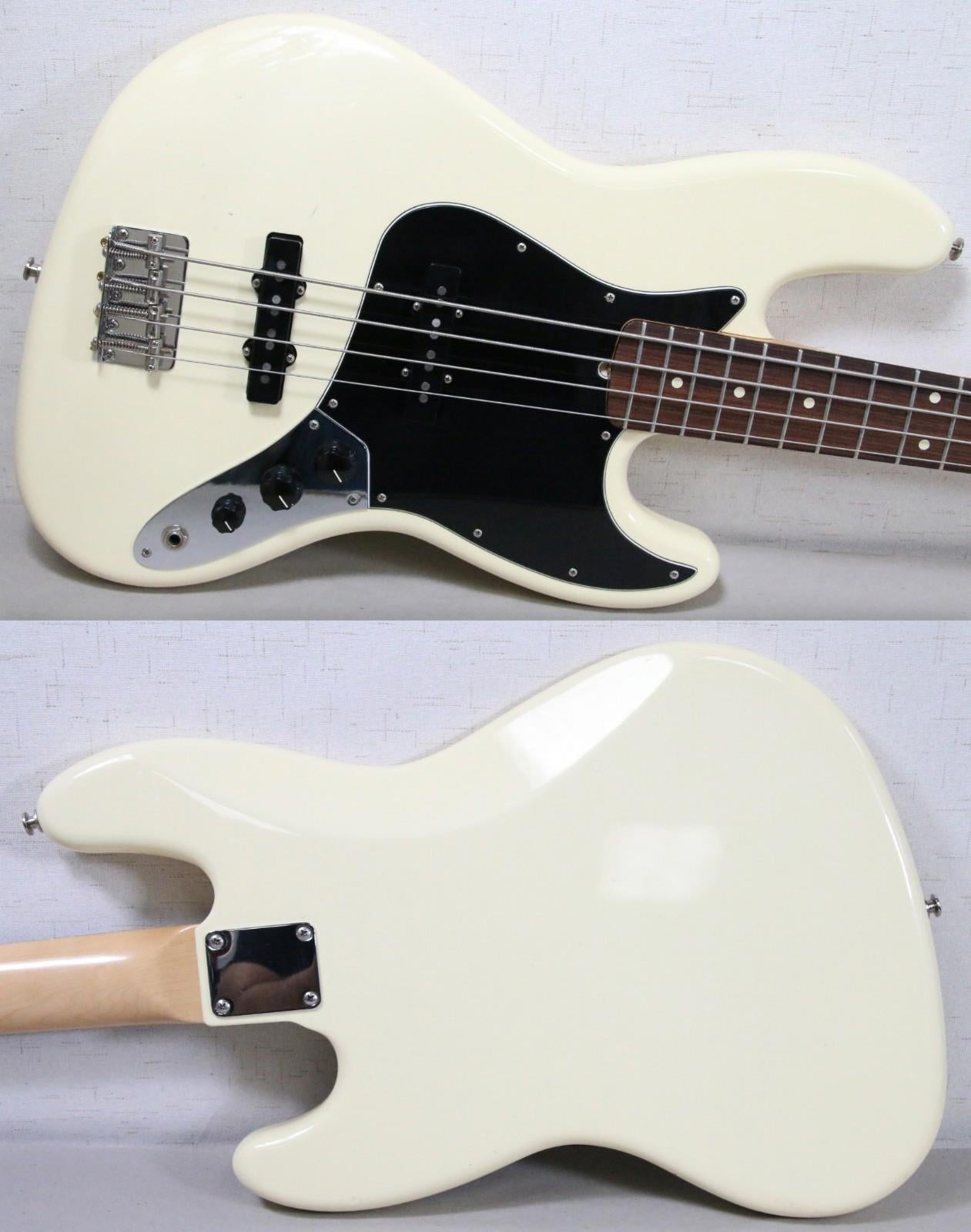 2012 Fender American Special Jazz Bass USA 4 String Olympic White w/ Hard Case