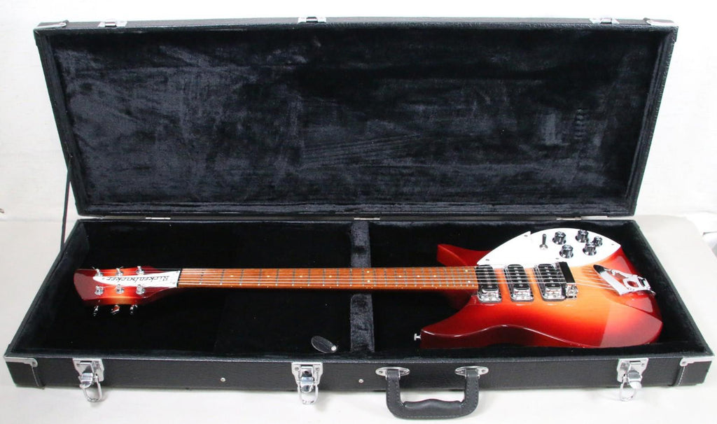 1989 Rickenbacker Model 350 FireGlo Semi Hollow Electric Guitar CLEAN! MUST SEE