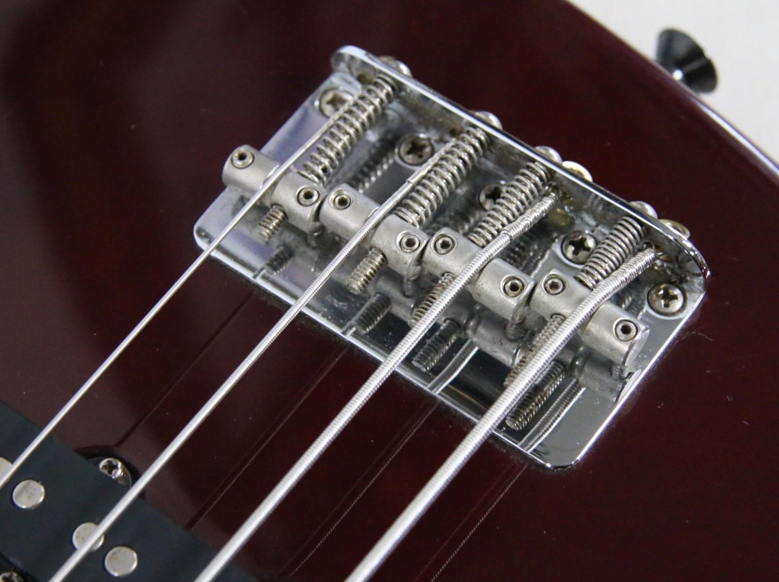 Fender Standard Jazz Bass MIM 1998-2008 4-String Bass Guitar Midnight Wine