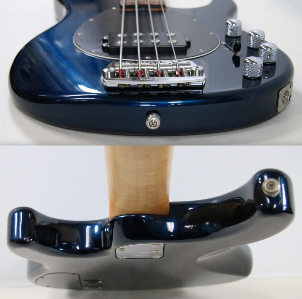 Ernie Ball Music Man Sterling Electric Bass 1996 MADE IN USA Pearl Blue Rosewood