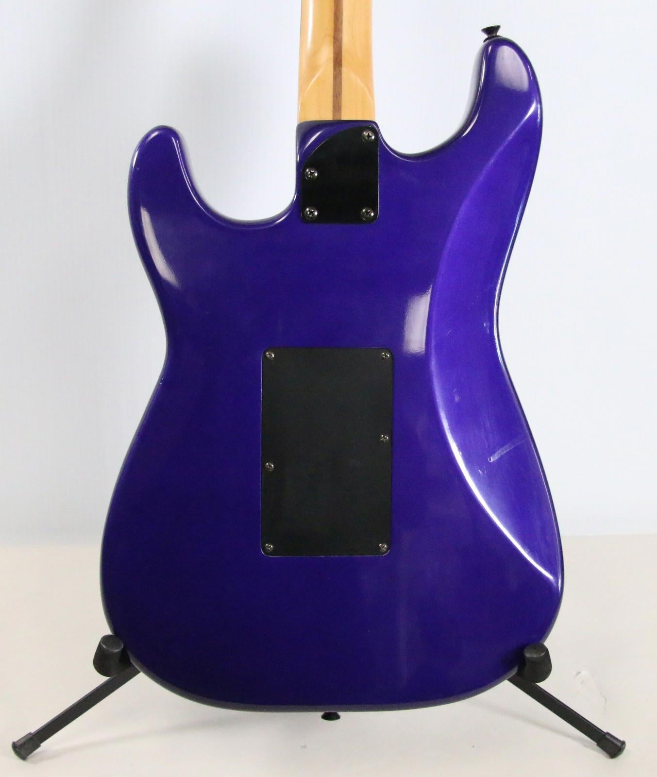 **MUST SEE** 1989 Fender Squier Floyd Rose Korea Stratocaster Metallic Purple