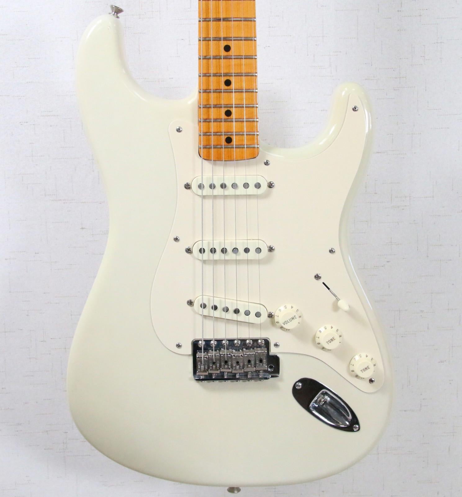 2006 Fender Eric Johnson Stratocaster White Blonde Maple Guitar w/OHSC MUST SEE!