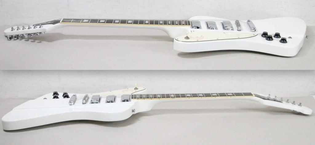 LEFT HANDED Dillion Phoenix DFB-603 Electric Guitar White w/ OG Soft Case MINT!