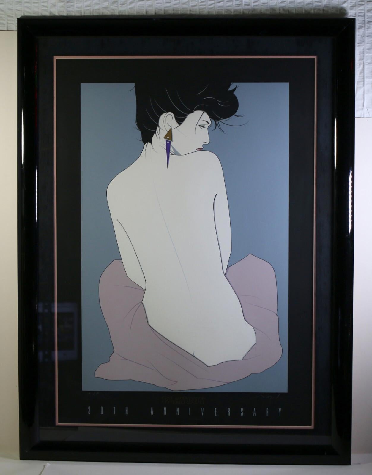 RARE Patrick Nagel Playboy 30th Anniversary Signed Artist Proof Lithograph 1983