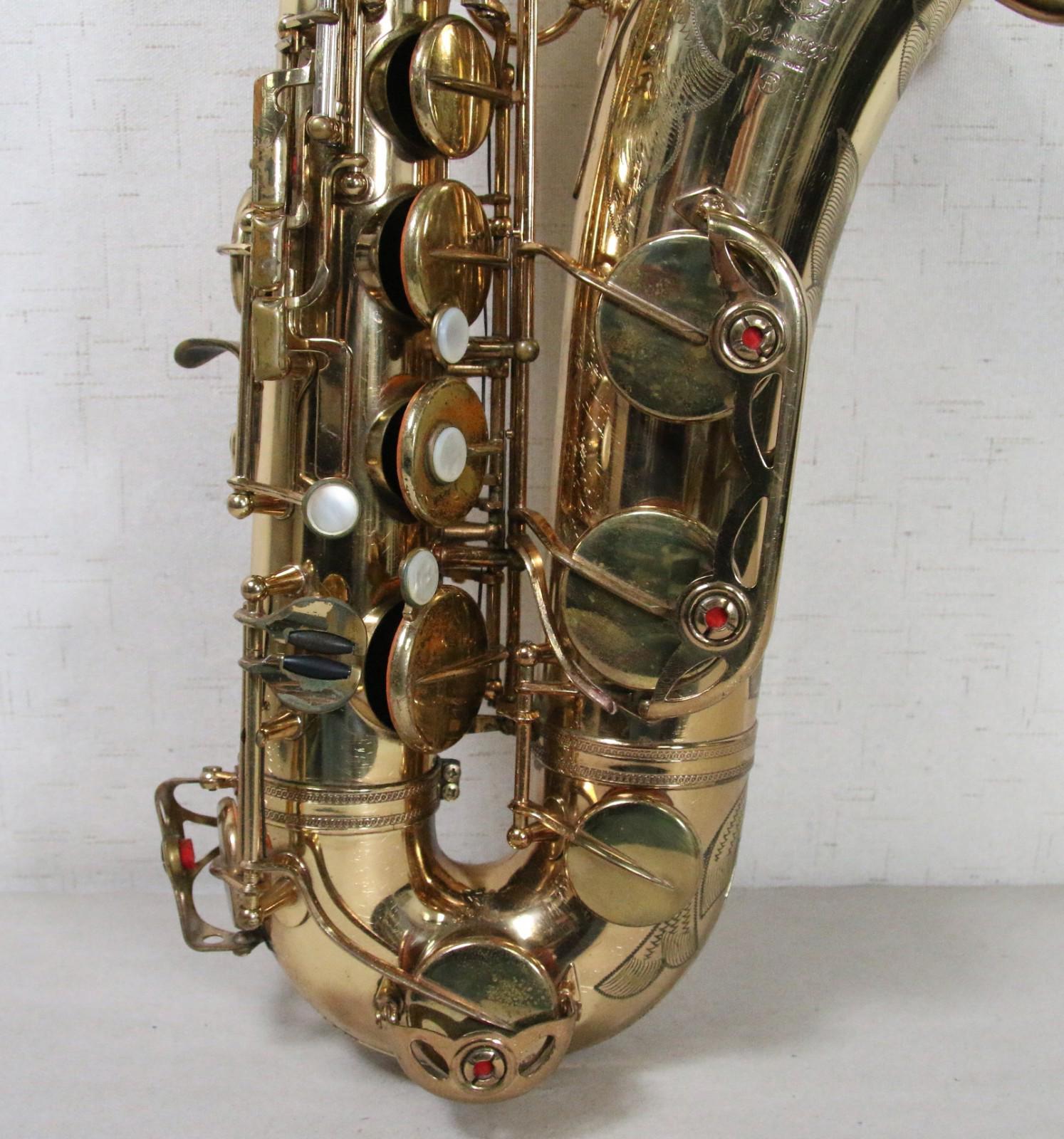 1966 Selmer Mark VI Tenor Medium Bow Saxophone France Original MUST SEE!