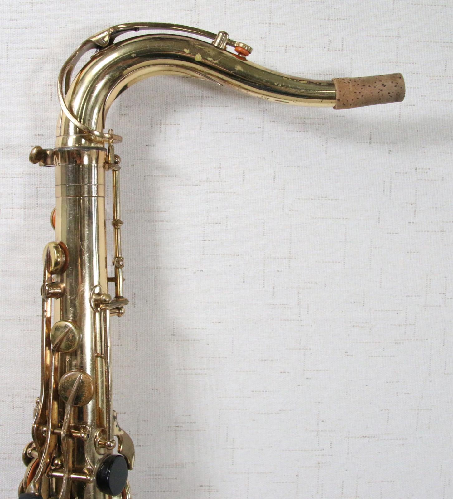 1966 Selmer Mark VI Tenor Medium Bow Saxophone France Original MUST SEE!