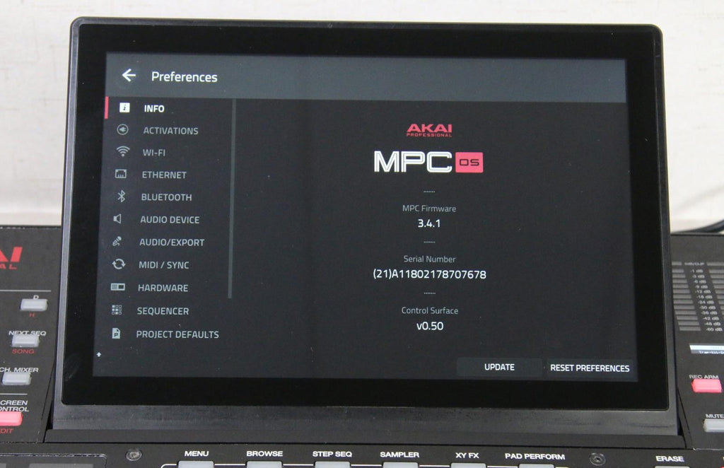 Akai MPC-X Standalone Professional Music Production System - Excellent Condition