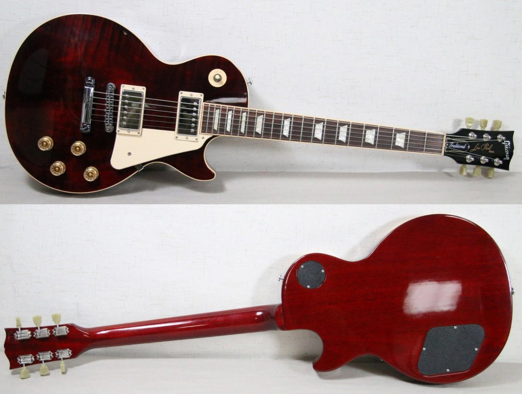 Gibson Les Paul Traditional 2016 Wine Red USA Electric Guitar W/ OHSC - CLEAN!