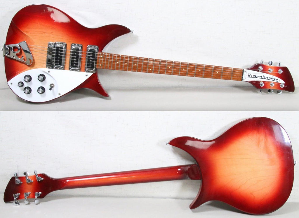 1989 Rickenbacker Model 350 FireGlo Semi Hollow Electric Guitar CLEAN! MUST SEE