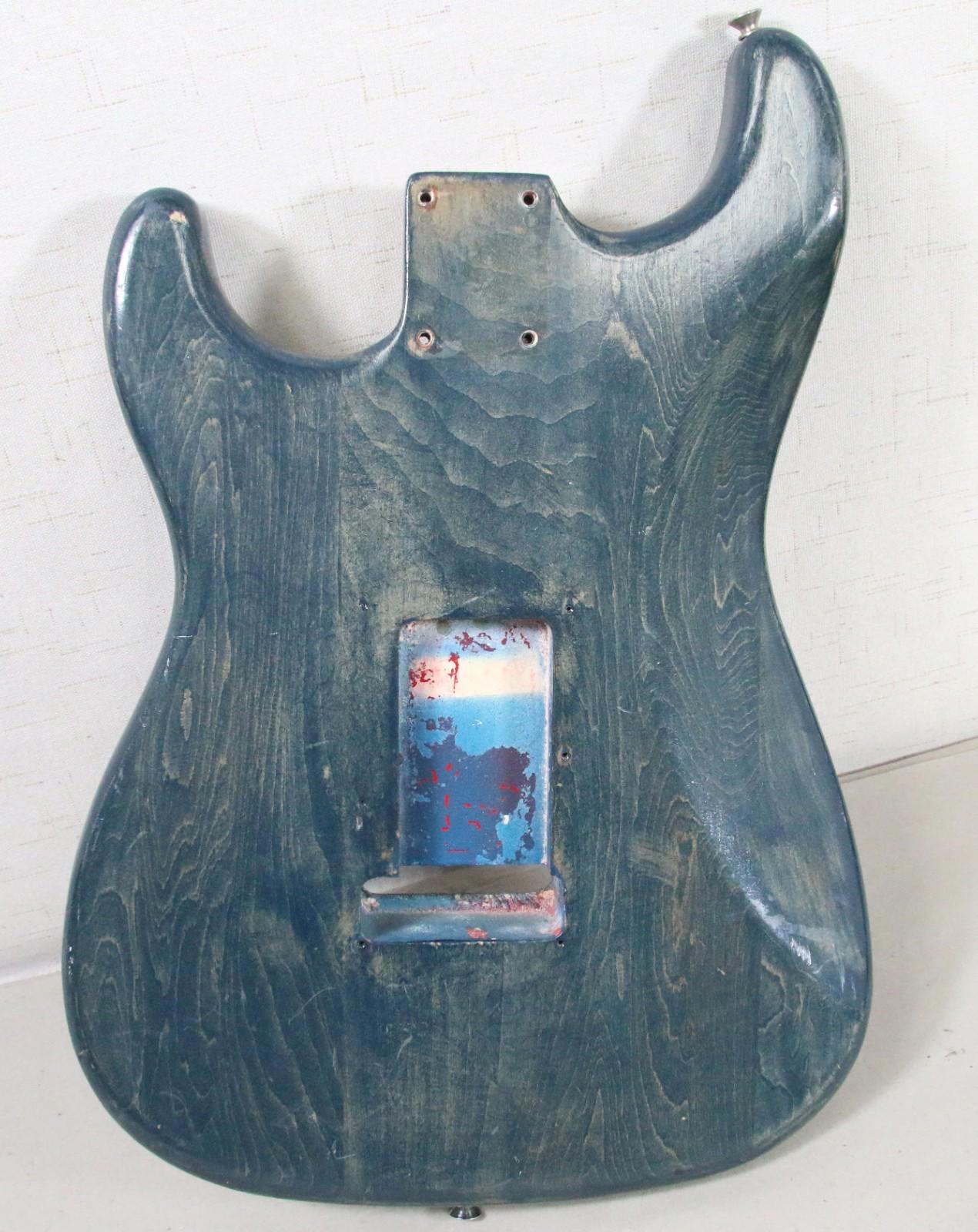 Fender Squier 80's SSS Routed Stratocaster Solid Wood Guitar Body READ DESCRIPT