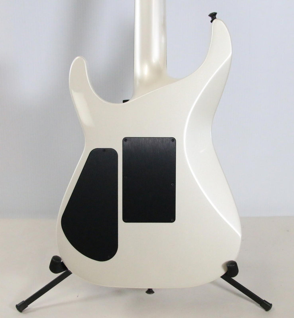 2023 Jackson American Series Soloist SL3 Platinum Pearl Ebony Electric Guitar
