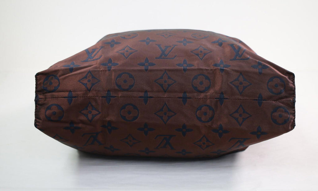 RARE Louis Vuitton Monogram Cabas Escapade Red Burgundy Nylon Fabric Tote Bag