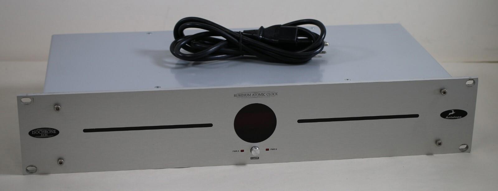 RARE Antelope Audio Isochrone 10M Rubidium Atomic Clock 10Mhz 8 Out Ultra Stable