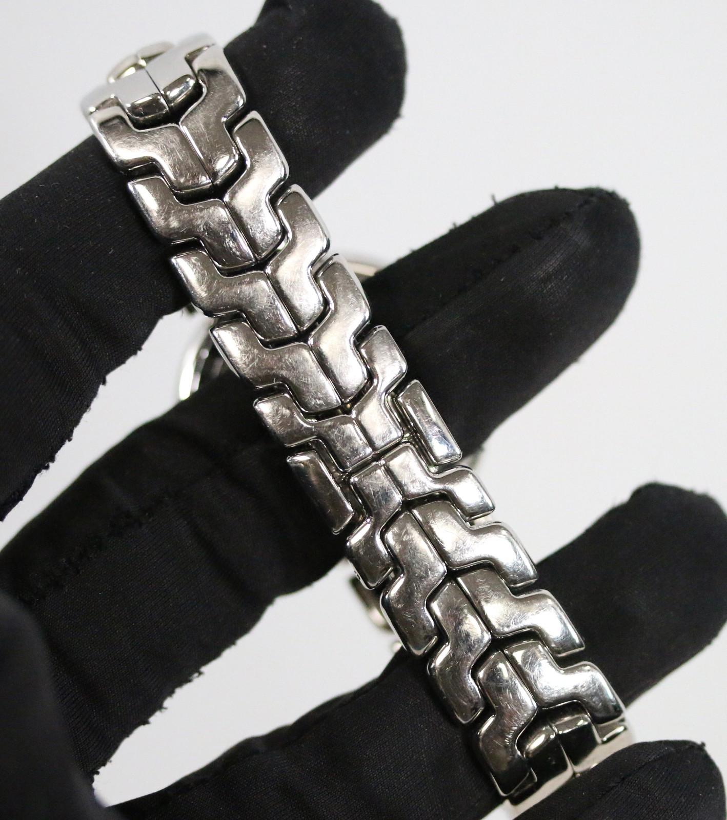 Tag Heuer Link Stainless Steel Guilloche Dial Quartz 34mm Ladies Watch WAT1314