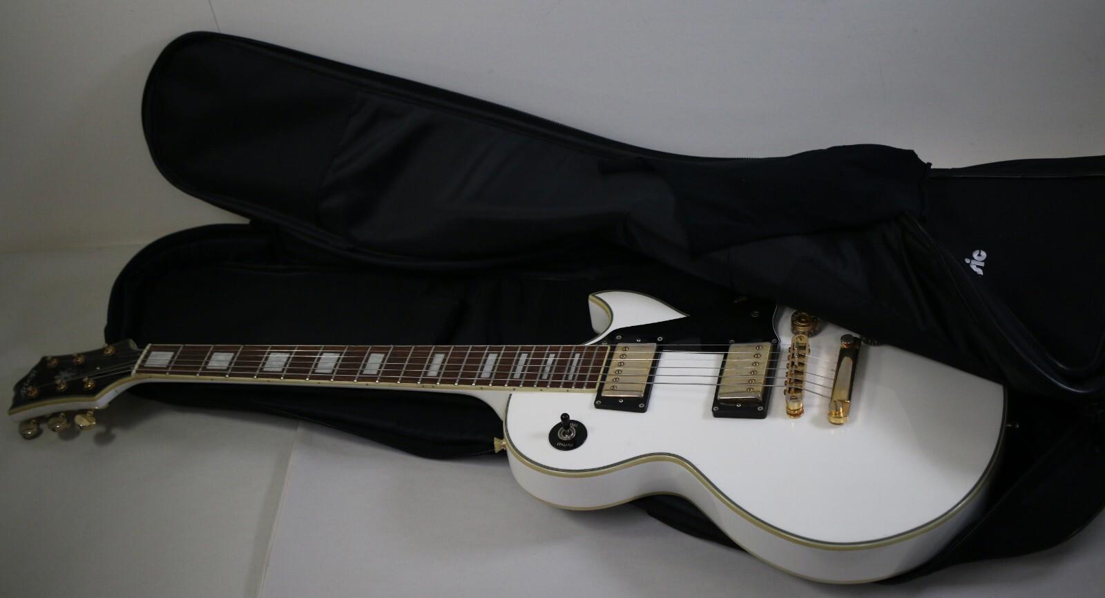 RARE Arbor Lawsuit Era Single Cut Electric Guitar (1980s, Vintage White) - NICE!