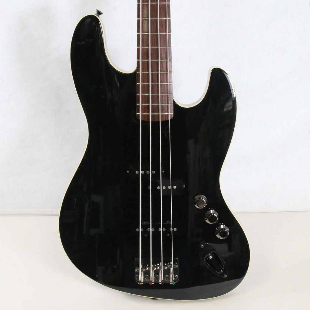 Fender Aerodyne Jazz Bass 2018 Made in Japan Black 4-String Electric Bass NICE!