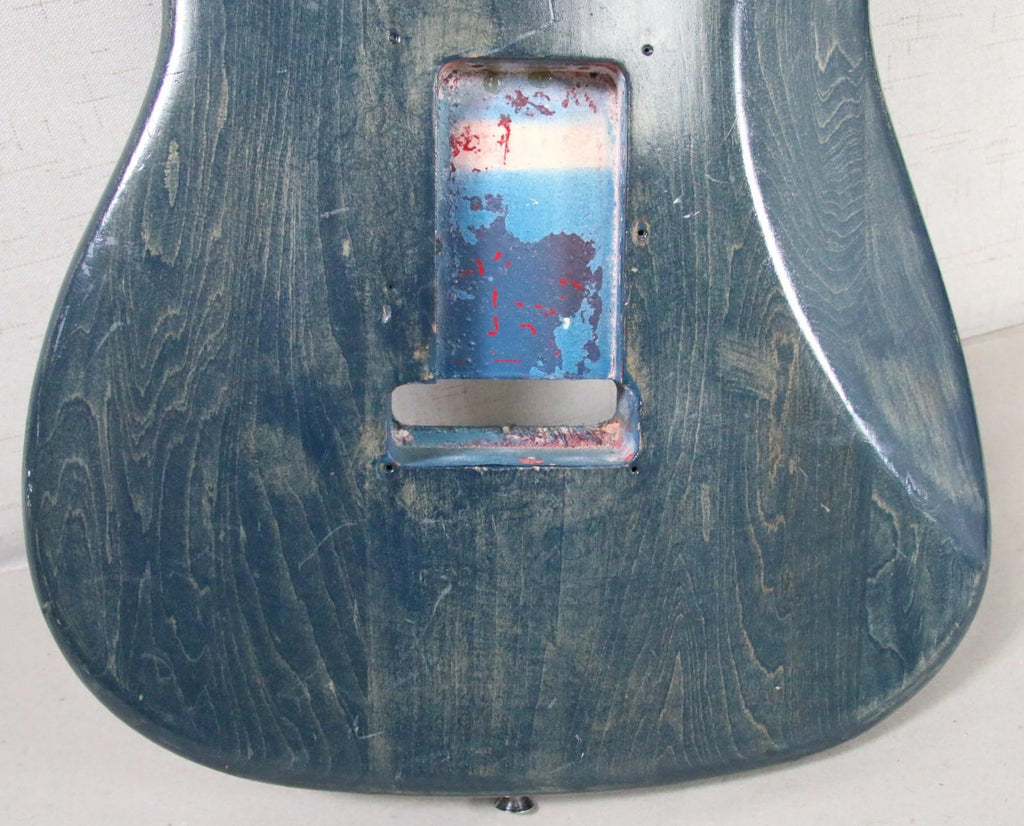 Fender Squier 80's SSS Routed Stratocaster Solid Wood Guitar Body READ DESCRIPT