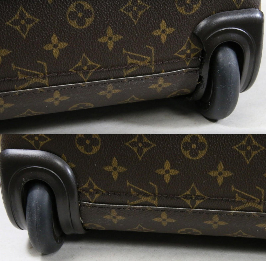 Louis Vuitton Pegase 65 Suitcase w/ Raincover/Garment Bag/Dust Cover Vintage!