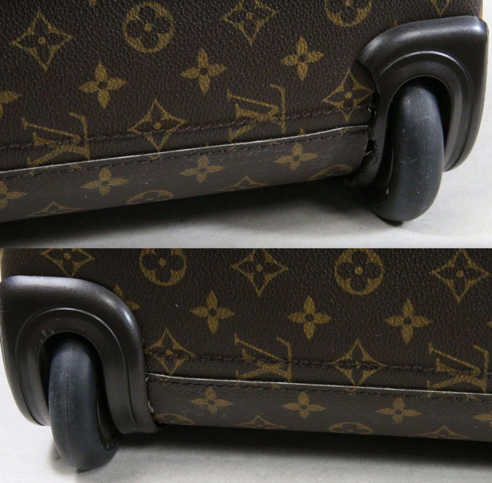 Louis Vuitton Pegase 65 Suitcase w/ Raincover/Garment Bag/Dust Cover Vintage!