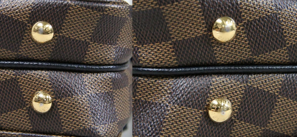 Louis Vuitton Clapton Damier Ebene Canvas Shoulder Bag Black Noir - Nice!