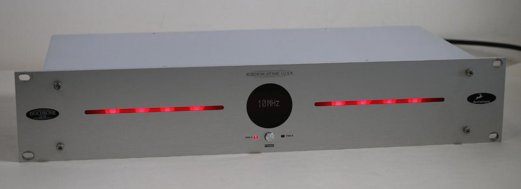 RARE Antelope Audio Isochrone 10M Rubidium Atomic Clock 10Mhz 8 Out Ultra Stable