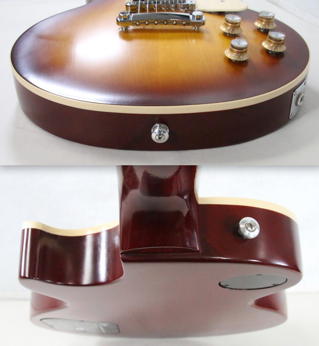 2023 Gibson Les Paul Traditional Pro V Satin Iced Tea Electric Guitar w/Case WOW