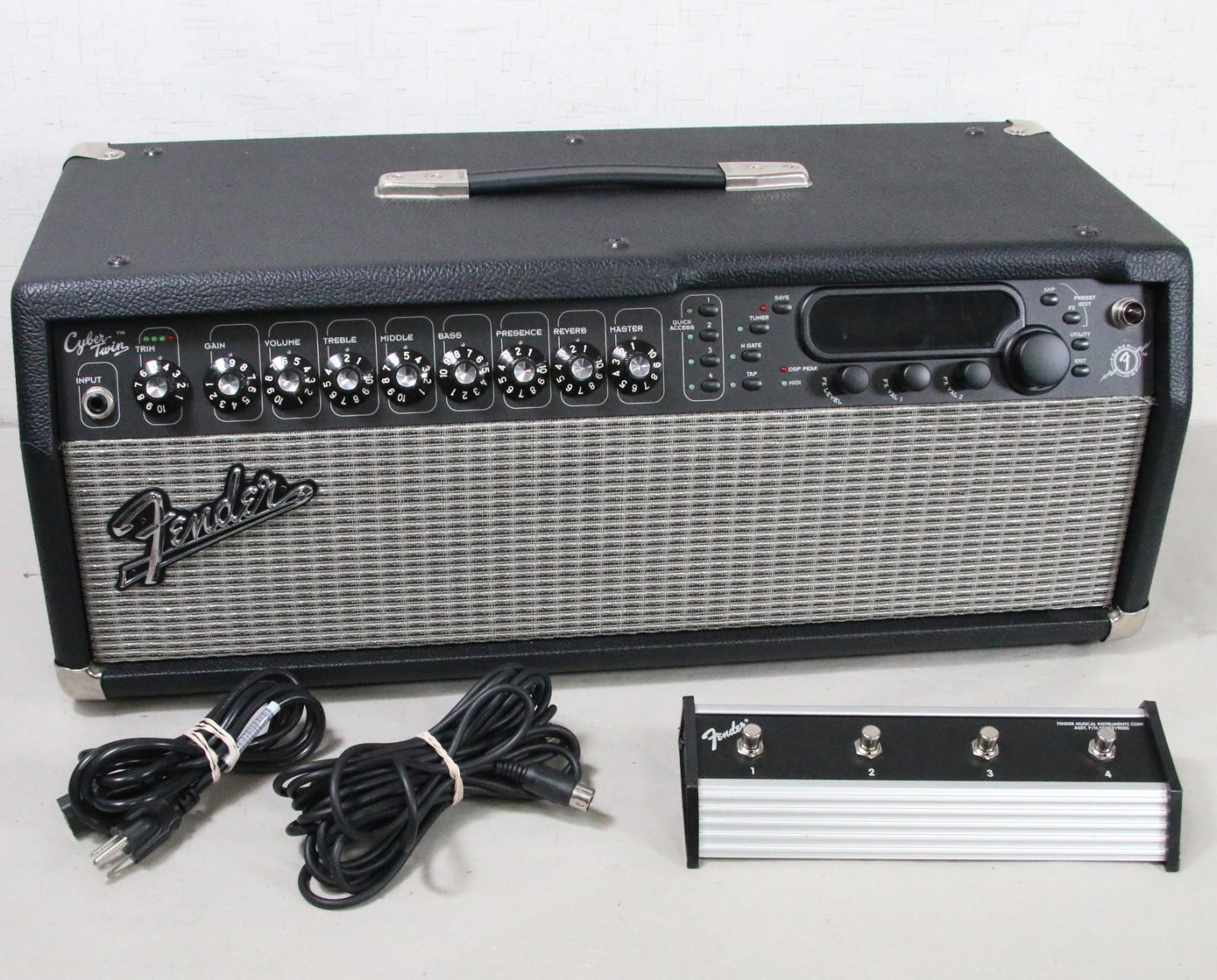 Fender Cyber Twin PR 393 Tube Guitar Preamp Head W/Cover Excellent Condition!