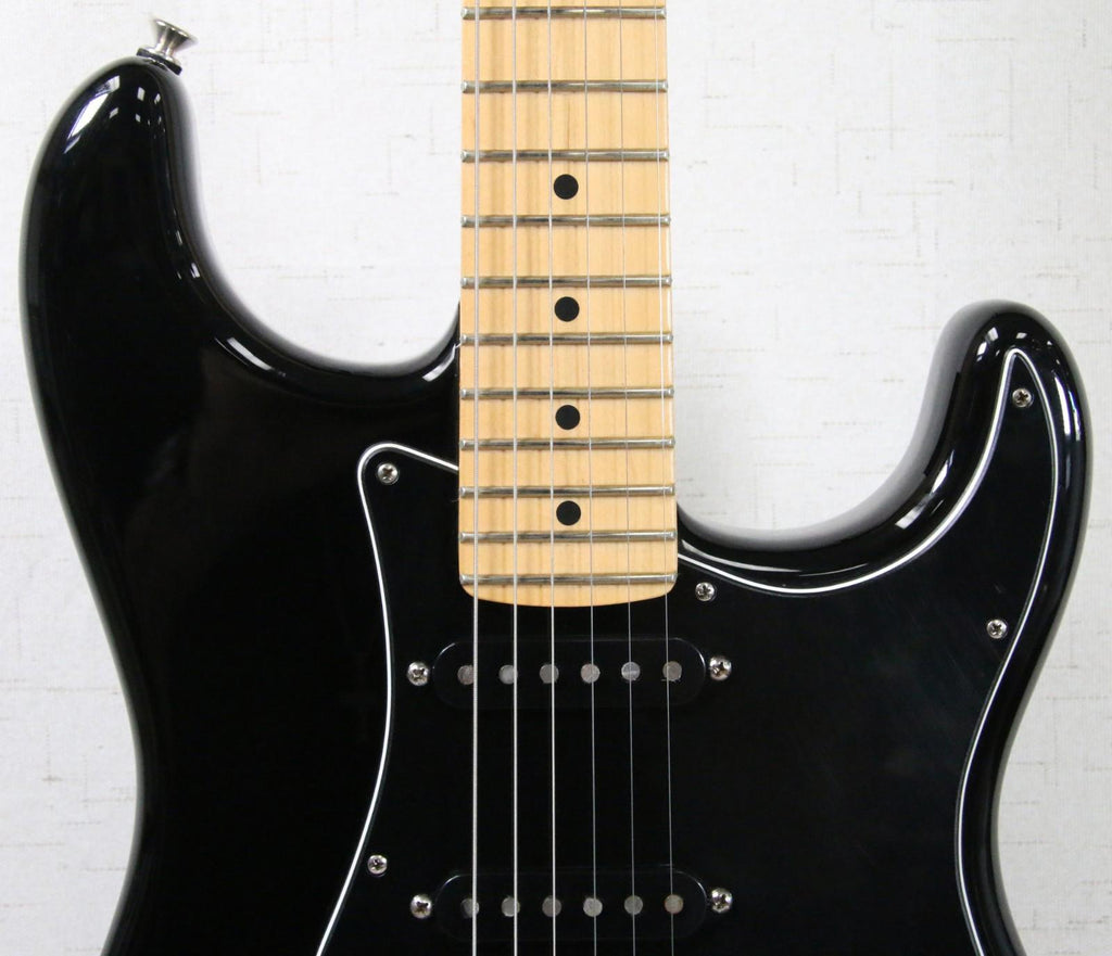 2015 Fender American Special Stratocaster HSS Black Maple 6 String Guitar USA
