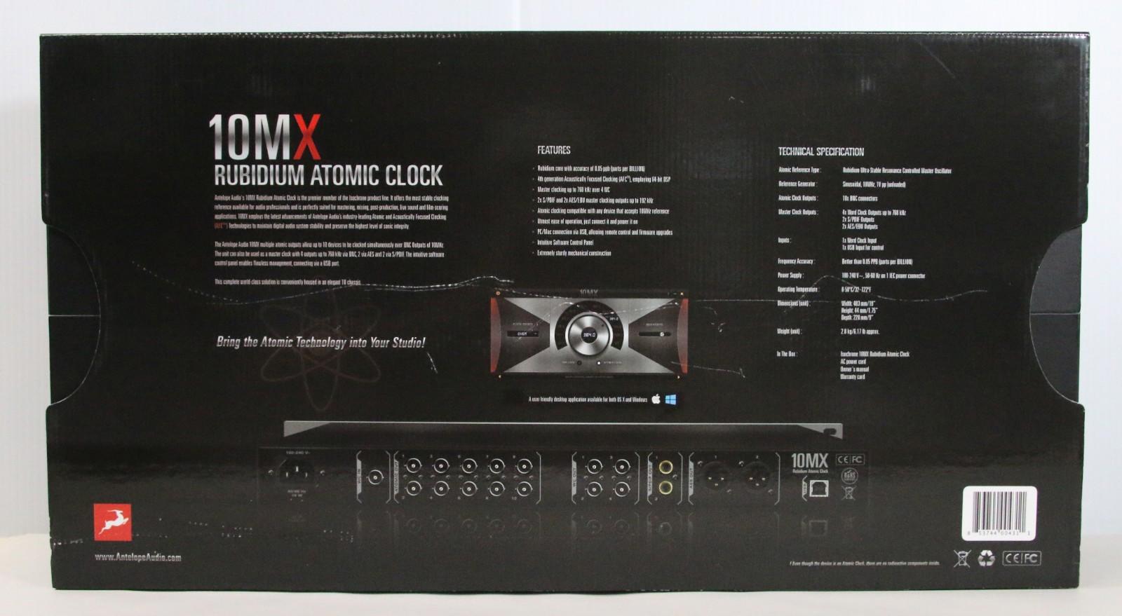 *MUST SEE* Antelope Audio - 10MX Atomic Clock/Master Clock - EXCELLENT CONDITION