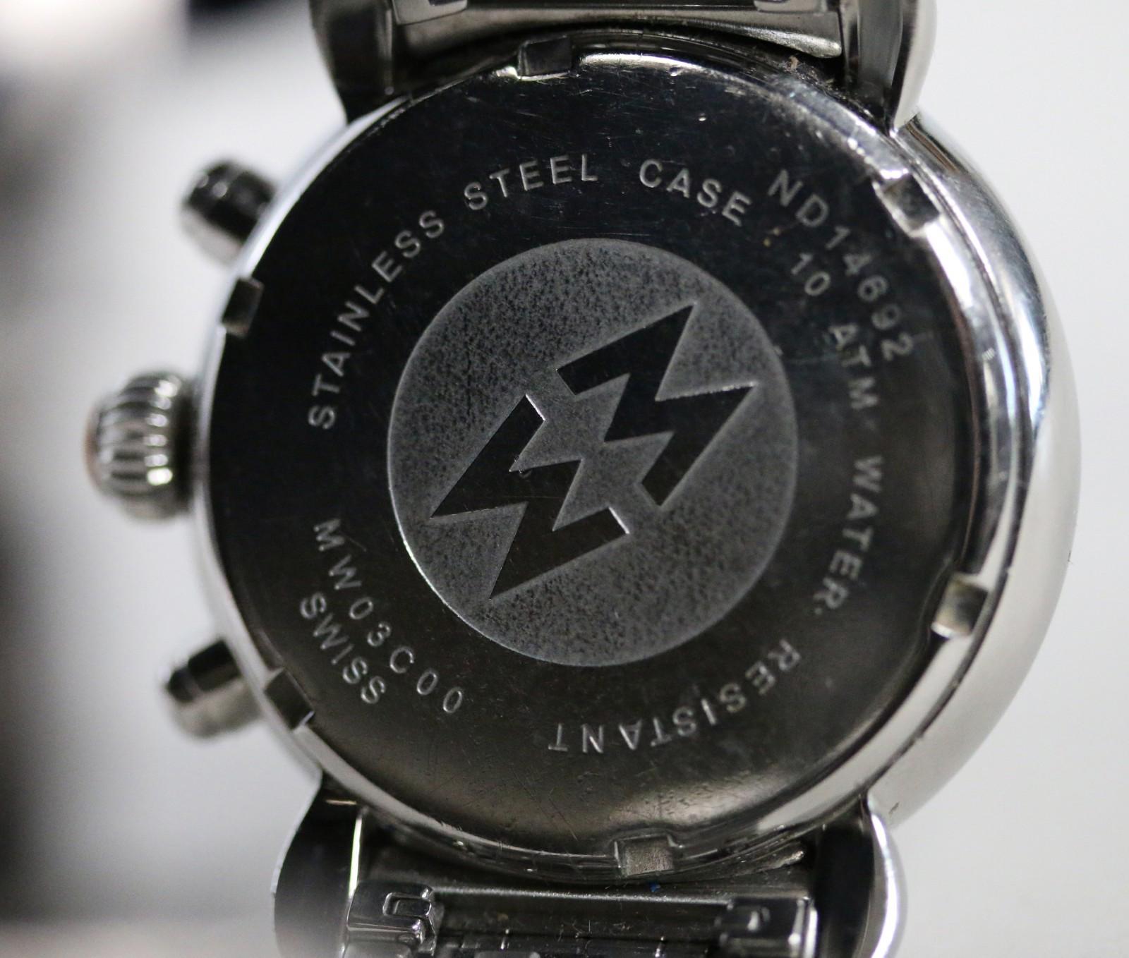 Michele CSX Mother of Pearl Dial Chronograph Women's Watch MW03C00 Complete