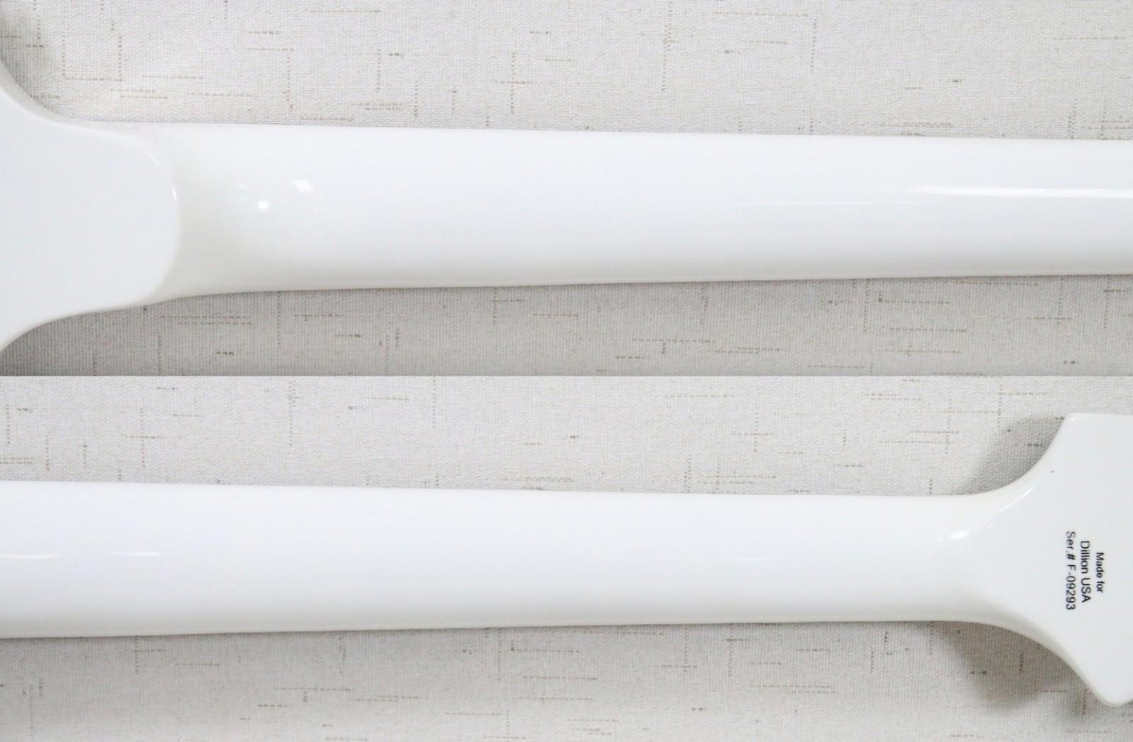 LEFT HANDED Dillion Phoenix DFB-603 Electric Guitar White w/ OG Soft Case MINT!