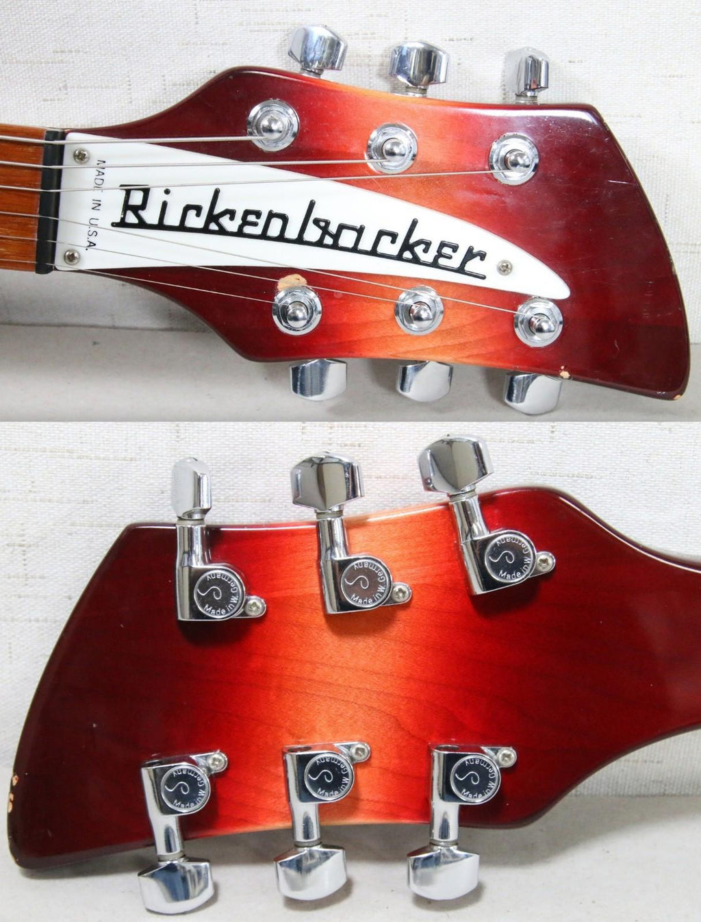 1989 Rickenbacker Model 350 FireGlo Semi Hollow Electric Guitar CLEAN! MUST SEE