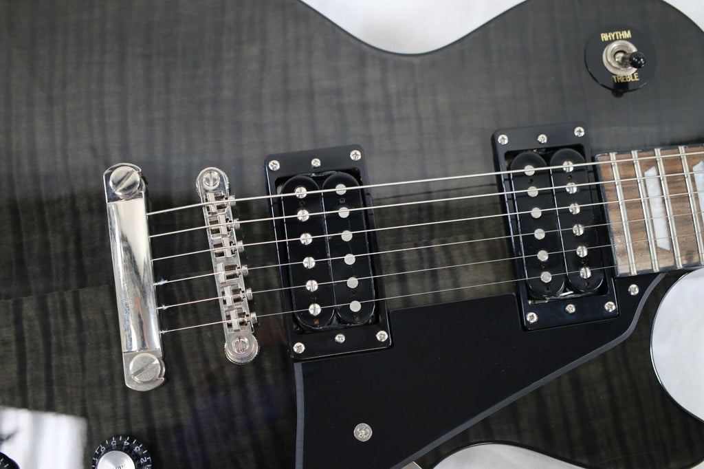 Epiphone Les Paul Classic-T Electric Guitar w/ Min-Etune Midnight Ebony 2014