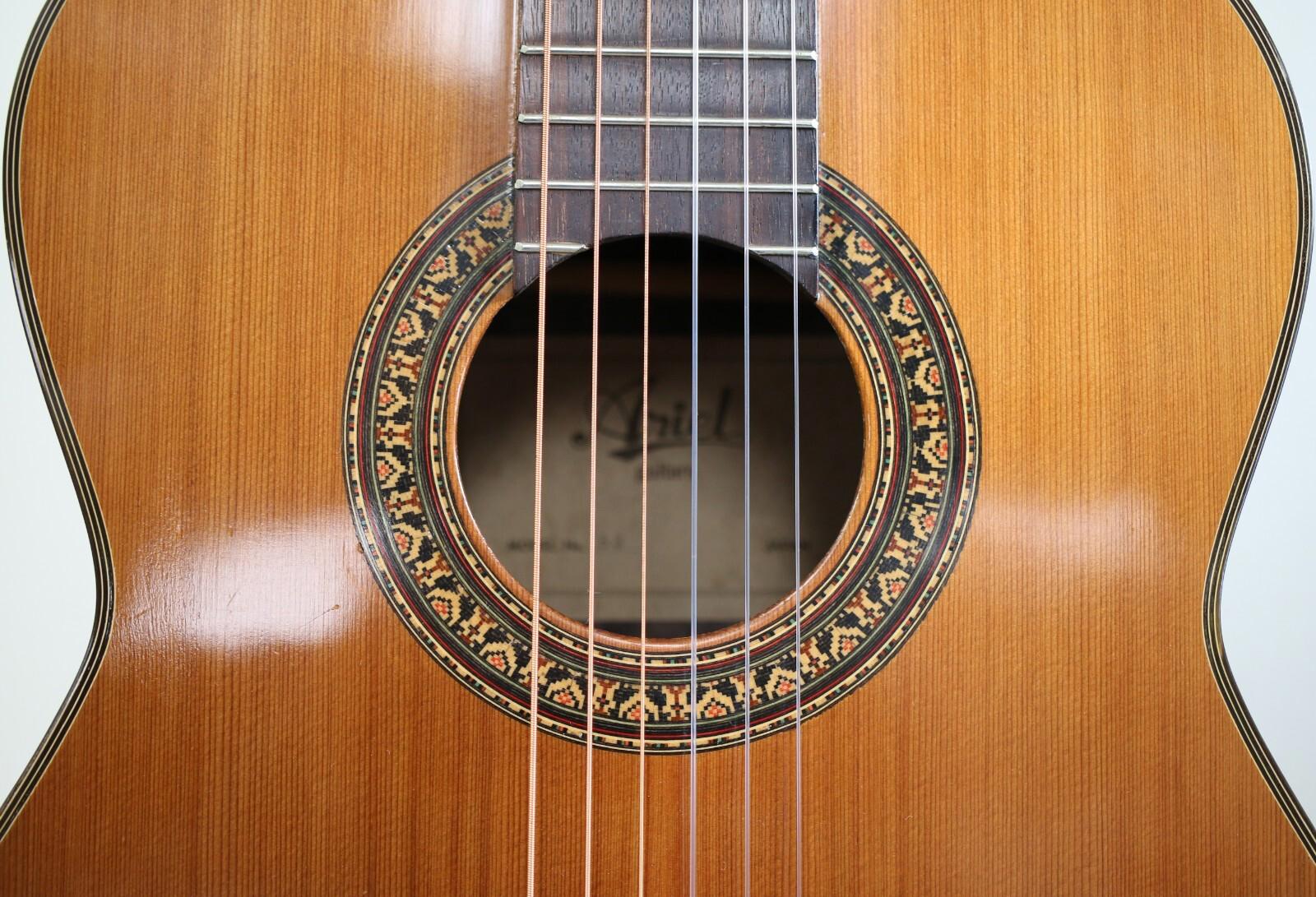 Rare  Vintage Classical Ariel (Aria) Acoustic Guitar Model 53 Laminate Wood MIJ