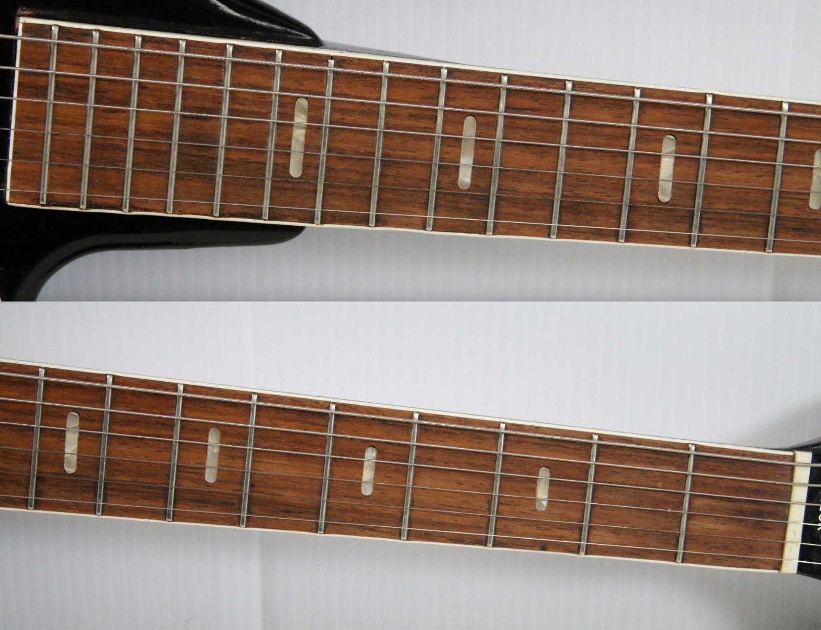 1960s Teisco WG-2L Electric Guitar Japan Sunburst (Needs Work) - Free Shipping