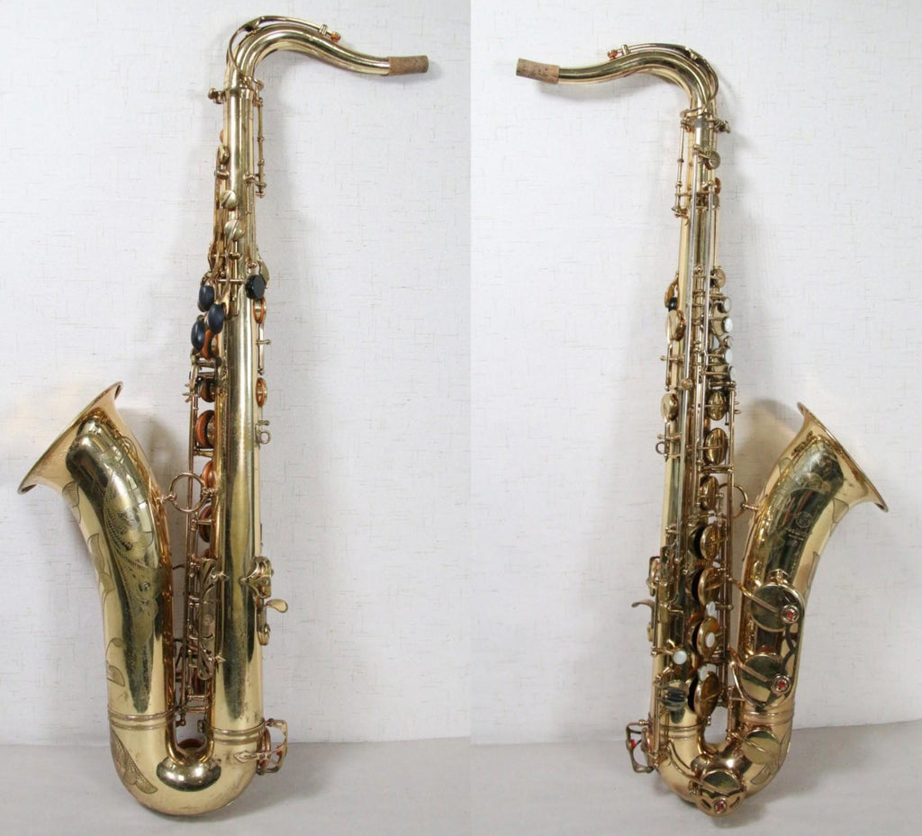 1966 Selmer Mark VI Tenor Medium Bow Saxophone France Original MUST SEE!