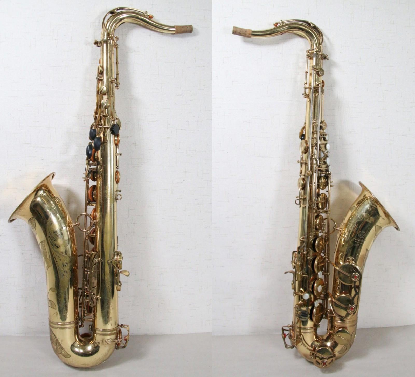 1966 Selmer Mark VI Tenor Medium Bow Saxophone France Original MUST SEE!